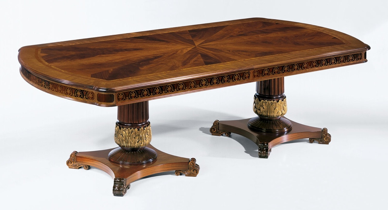  Italian Luxury Furniture gt; Regency style, high end dining table