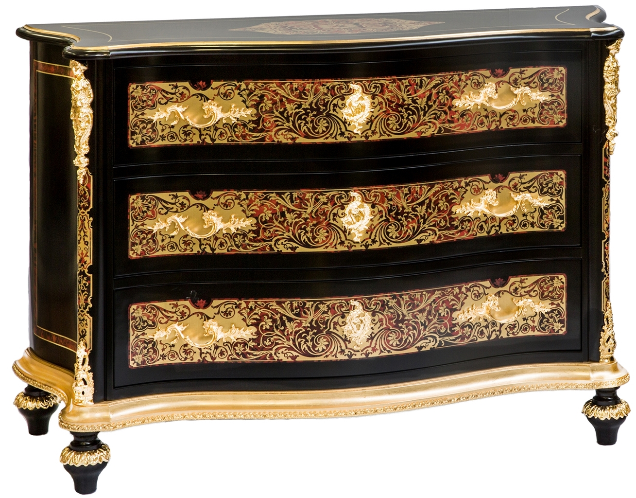 Boulle chest of drawers