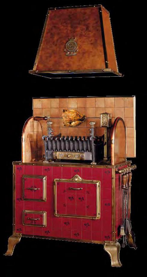 automatic lift up wood kitchen grill