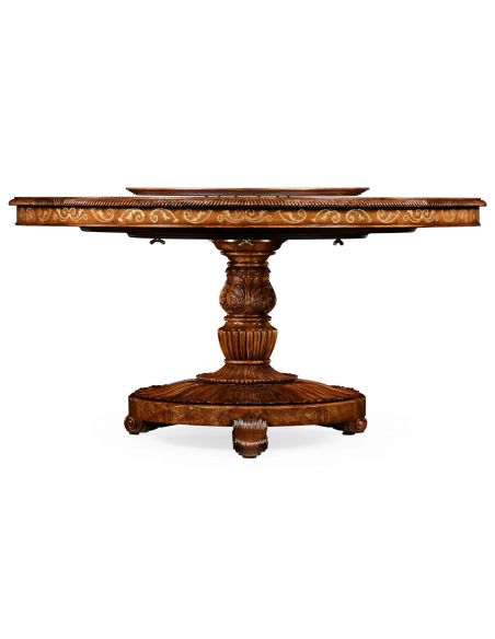 Dining Tables Round luxury dining table with lazy susan. 599323