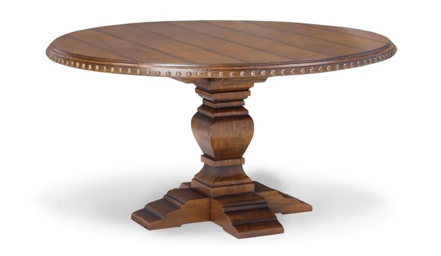 Dining Tables Round Walnut Dining Table