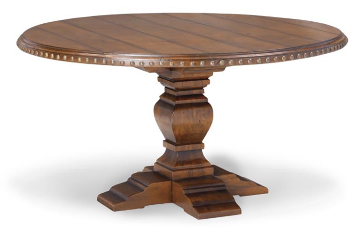 Dining Tables Round Walnut Dining Table