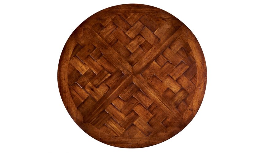 Round & Oval Side Tables Round Foyer and Center Tables-23