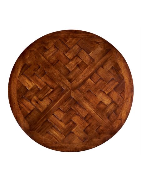 Round & Oval Side Tables Round Foyer and Center Tables-23