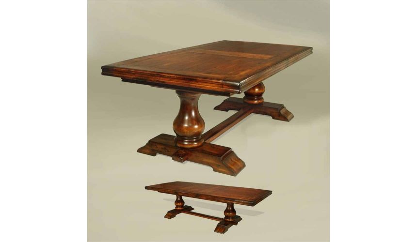Square & Rectangular Side Tables Rustic Luxury Furniture Dining Table