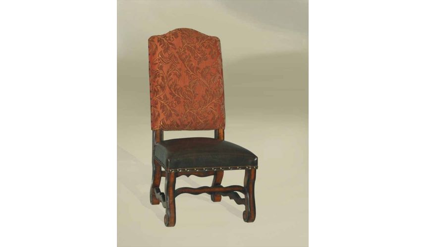 Dining Chairs Rustic Luxury Furniture Rusty Vine Side Chair