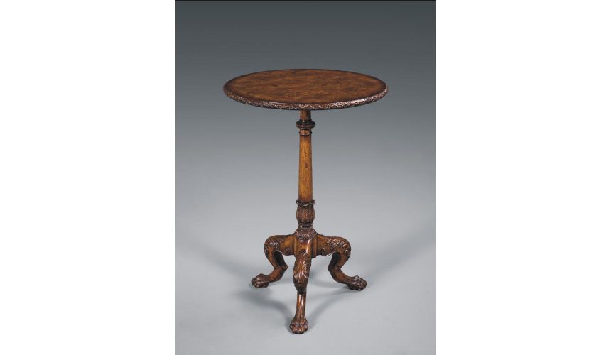 Round & Oval Side Tables Luxury Furniture Regency Occasional Table