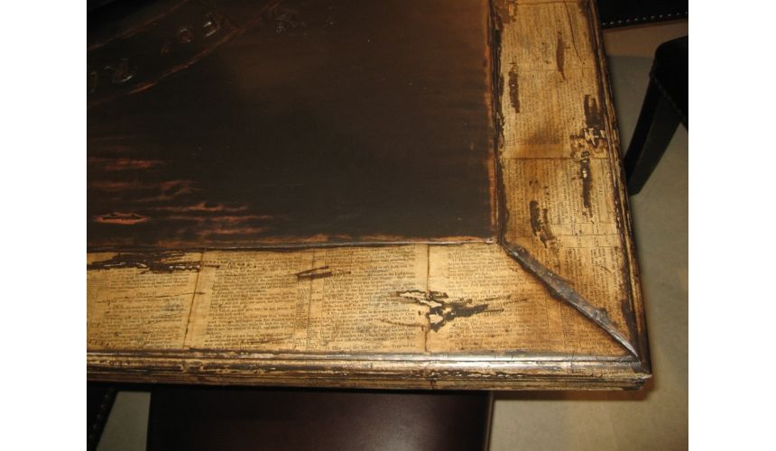 Dining Tables Scriptures table with lazy Susan custom made