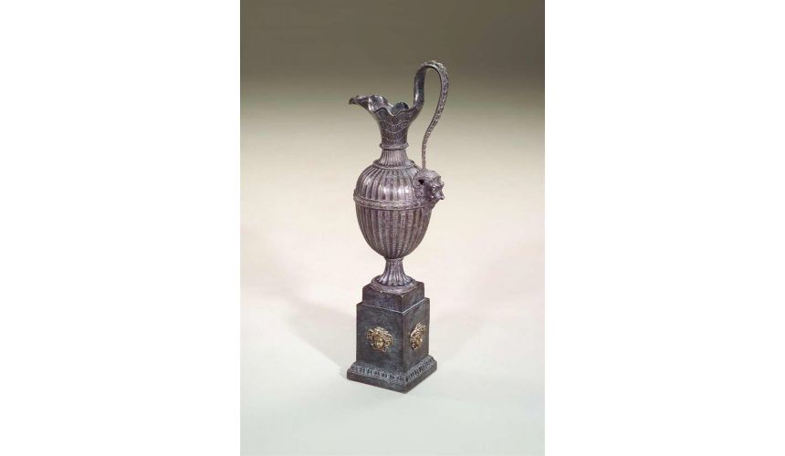 Decorative Accessories High Quality Furniture,Neo-Classical verdigris baluster ewer