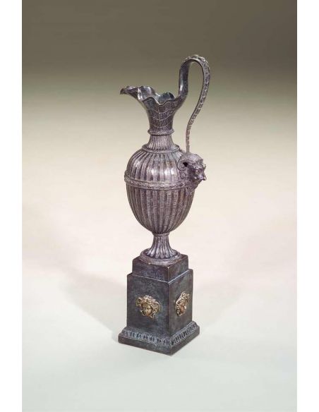 Decorative Accessories High Quality Furniture,Neo-Classical verdigris baluster ewer