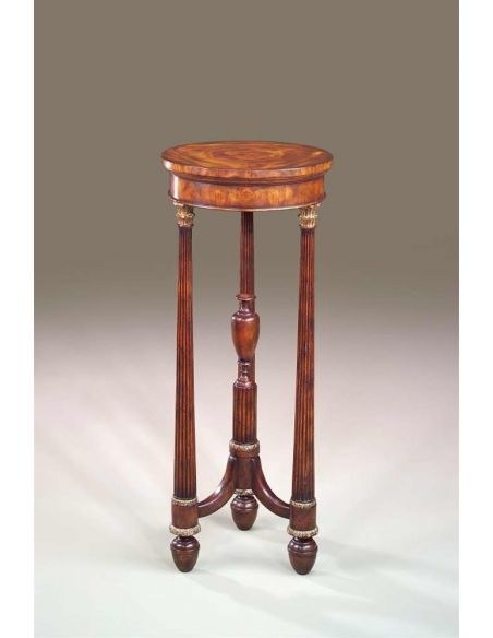 High Quality Furniture,Mahogany and parcel gilt torchŠre