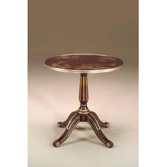 Round & Oval Side Tables Luxury Round Accent lamp side table