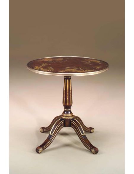 Luxury Round Accent lamp side table