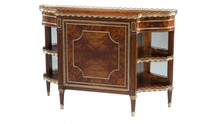 Breakfronts & China Cabinets High end dining room furniture Cabinet