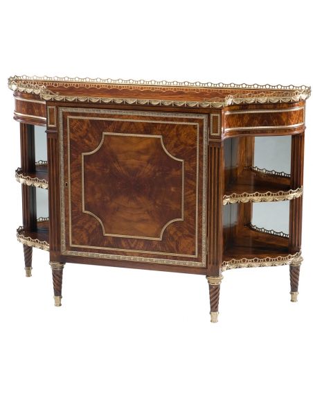 Breakfronts & China Cabinets High end dining room furniture Cabinet