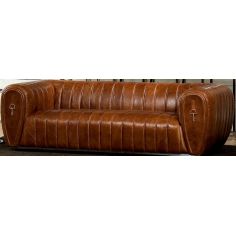 SOFA, COUCH & LOVESEAT Luxurious Leather Sofa