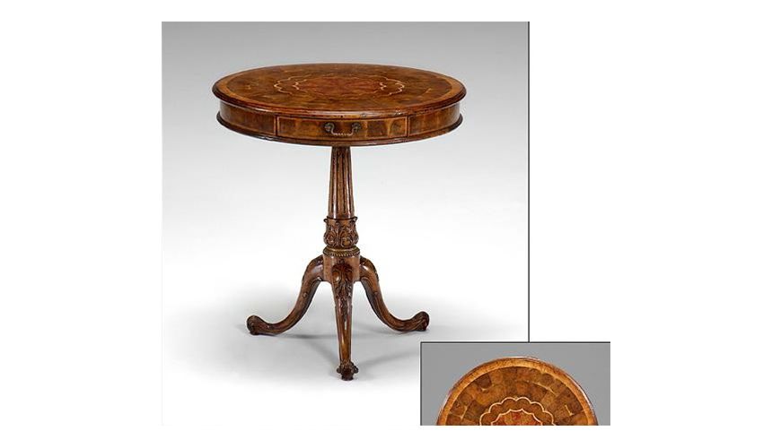 Side-table-w-oyster-veneer-walnut