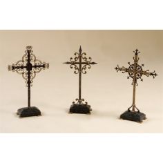 Decorative Accessories High Quality Furniture, Set of Three Ornamental Crosses