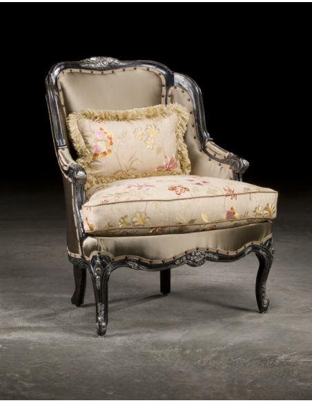 Silk Side Chair, Luxury Quality Upholstered Furniture
