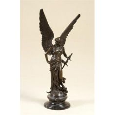 Decorative Accessories High Quality Furniture, Bronze Guardian Angel Marble Base, Quality Home Accessories 2