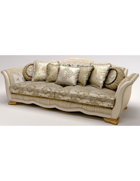 Furniture Masterpiece Collection, sleek and stylish sofa.