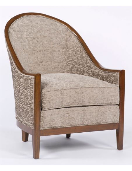 Sleek and unique living room chair. Luxury furniture. 80