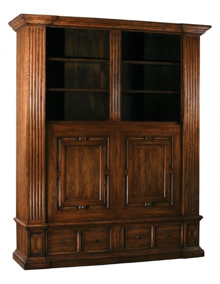 Sliding door entertainment or TV cabinet, High end luxury furniture.