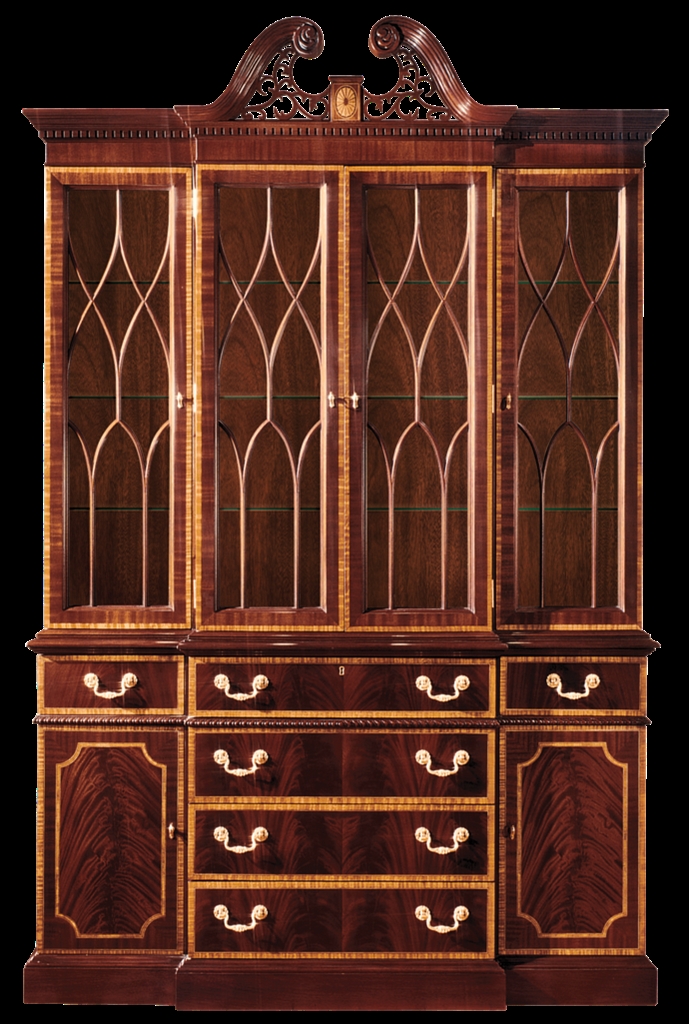 Breakfronts & China Cabinets Small china cabinet. American made furniture and furnishings.