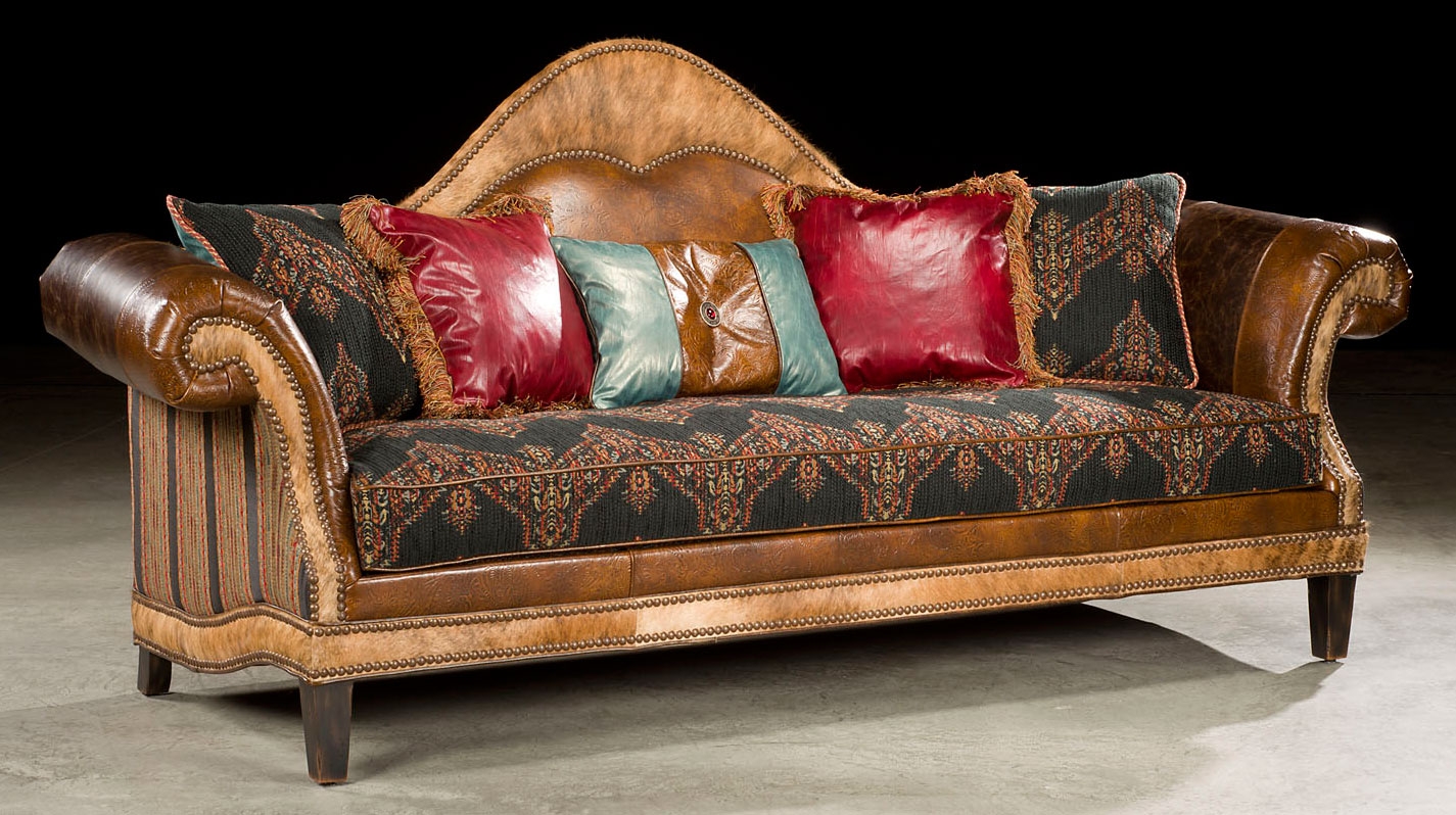 SOFA, COUCH & LOVESEAT Snooty cowgirl furniture. high style furnishings. 701