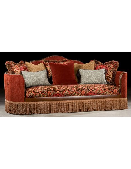 Sofa red, Luxury American furniture and furnishings. 660