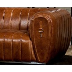 SOFA, COUCH & LOVESEAT Luxurious Leather Sofa 2