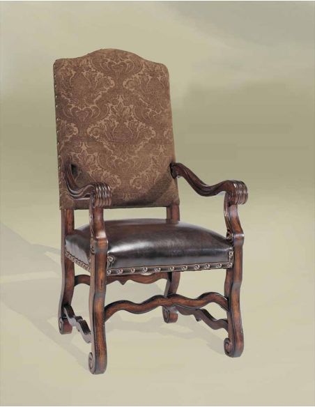 Rustic Luxury Spanish Style Furniture, Arm Chair