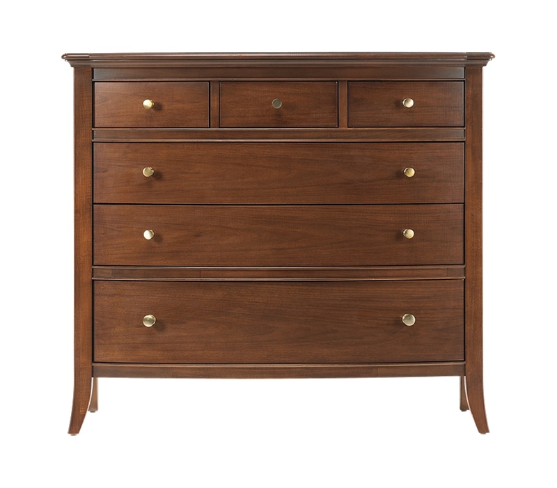 Chest of Drawers Stanley bedroom furniture Hudson Street Warm Cocoa Dresser