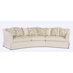 Luxury Leather & Upholstered Furniture Stylish Fabric Sectional