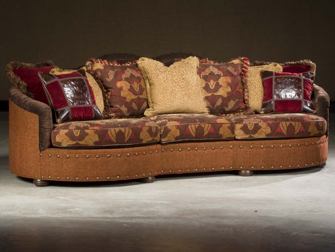 SOFA, COUCH & LOVESEAT Stylish Fabric Sofa. Fine Furniture