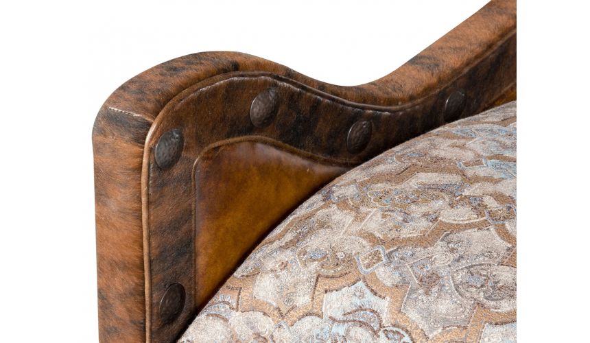 BEDS - Queen, King & California King Sizes Sundance tufted leather western master bed