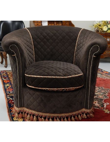 Swivel chair luxury fine home furnishings