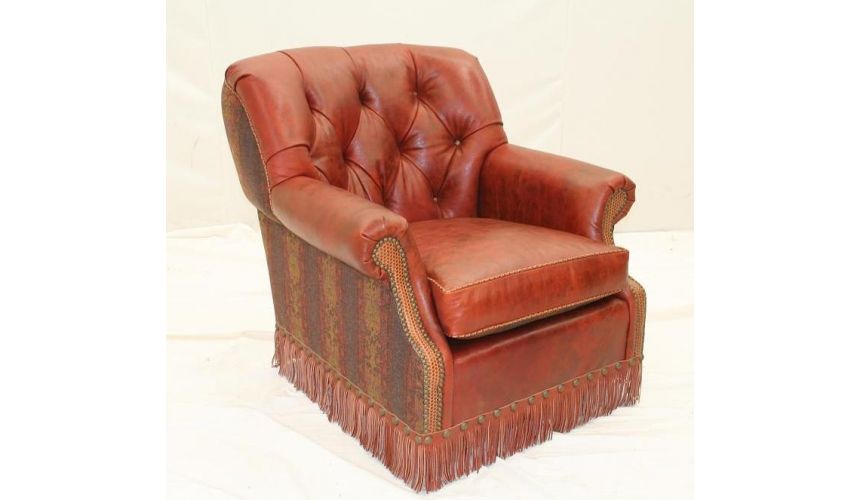 High End Furniture Swivel Glide Ottoman