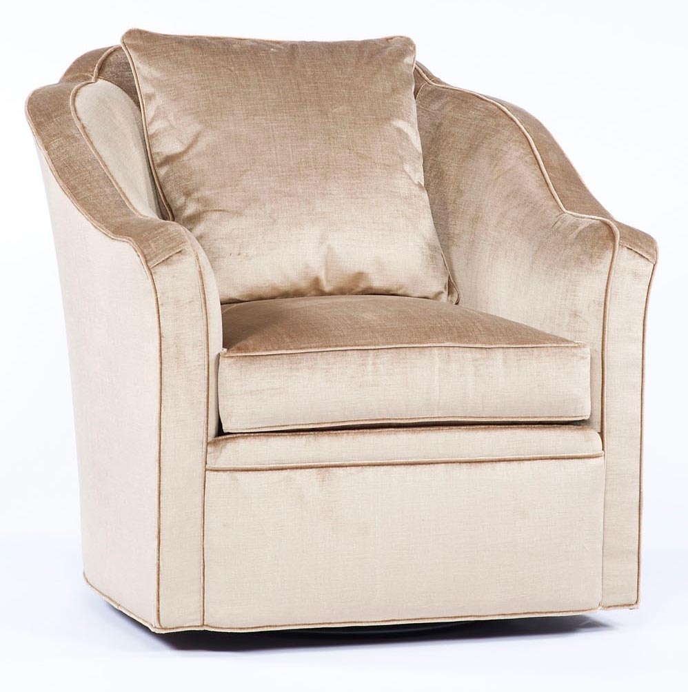 Swivel living room chair. Sleek and modern. 86