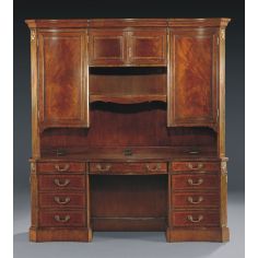 Executive Desks Library bookcase home office desk chair