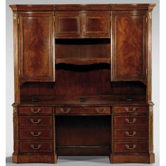 Executive Desks Library bookcase home office desk chair 2