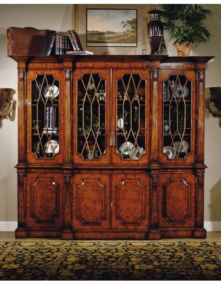 High end dining room furniture Luxury Bookcase