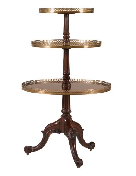 High end dining room furniture Round side table