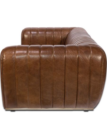SOFA, COUCH & LOVESEAT Luxurious Leather Sofa