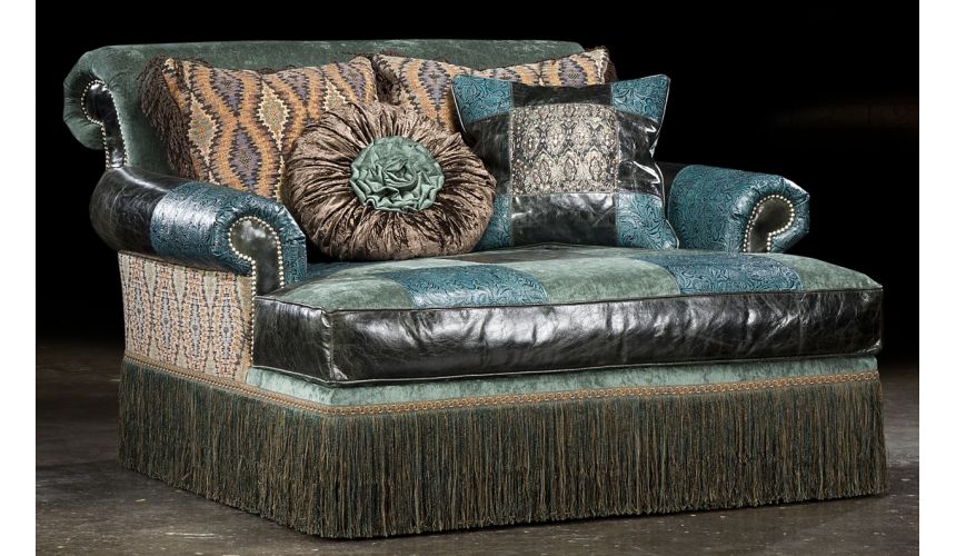 High Style Furniture Tooled Leather Sofa Luxury Fine Home Furnishi High Style Furniture Tooled Leather, Paul Robert Furniture Quality