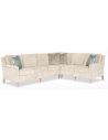 Luxury Leather & Upholstered Furniture Transitional Sectional