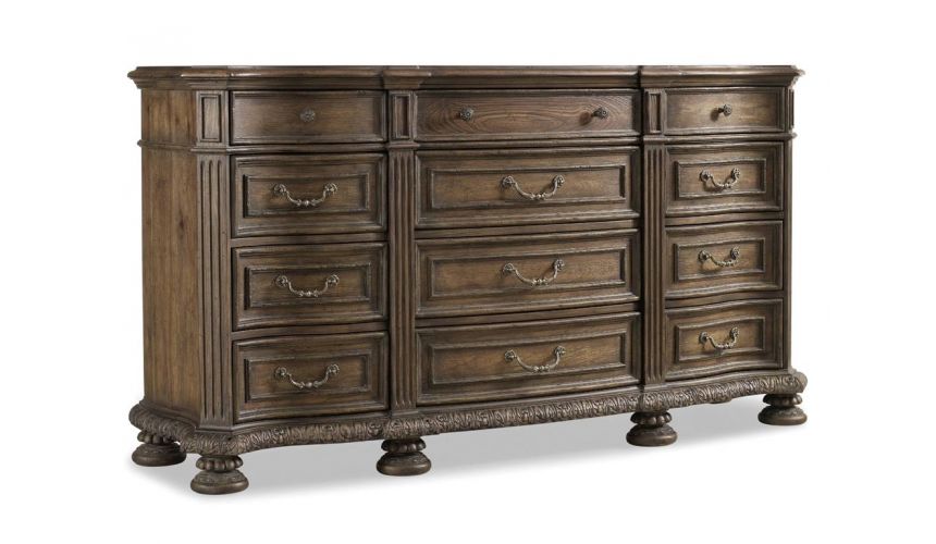 Tufted sleigh bed. Luxury furniture.