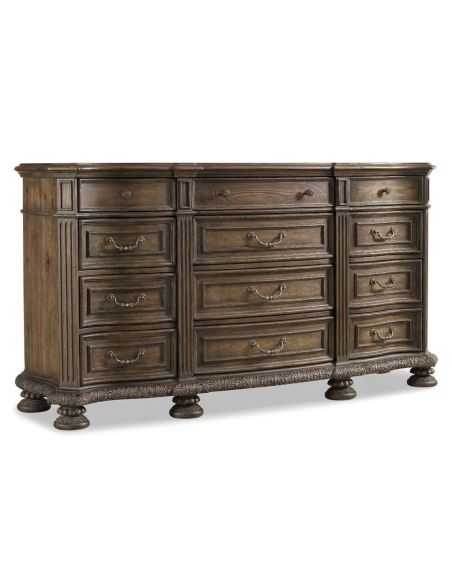 Tufted sleigh bed. Luxury furniture.