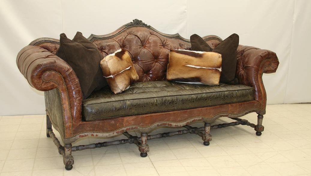 SOFA, COUCH & LOVESEAT Tufted Sofa 6646