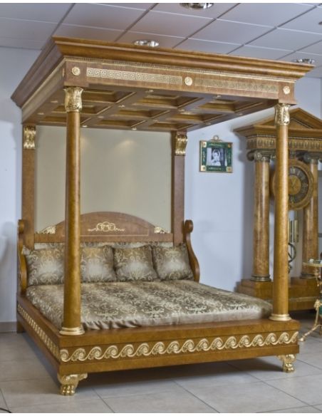 BEDS - Queen, King & California King Sizes Empire Style Canopy Bed (205)